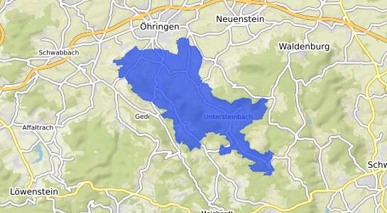 Bodenrichtwertkarte Pfedelbach Pfedelbach