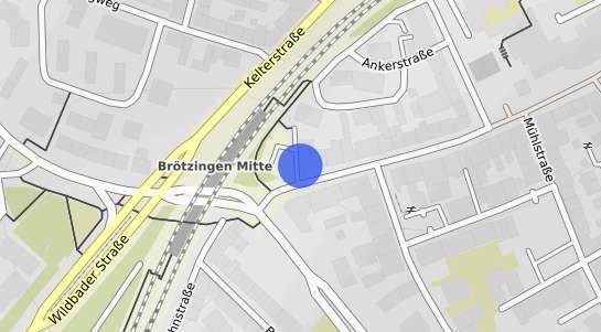 Bodenrichtwertkarte Pforzheim Br&ouml;tzingen