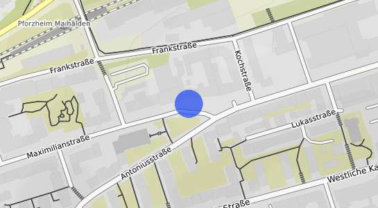 Bodenrichtwertkarte Pforzheim Weststadt