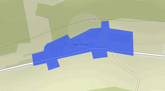 Bodenrichtwertkarte Pilsach Bernthal