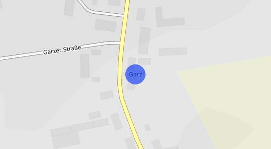 Bodenrichtwertkarte Plattenburg Garz