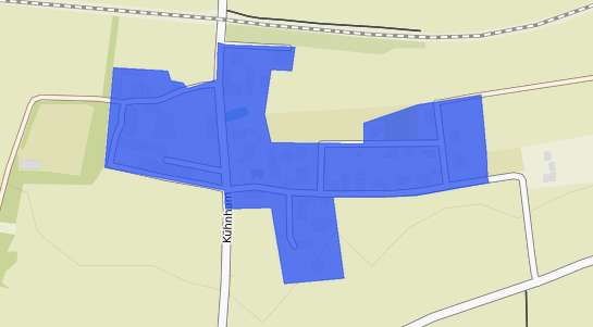 Bodenrichtwertkarte P&ouml;cking K&uuml;hnham