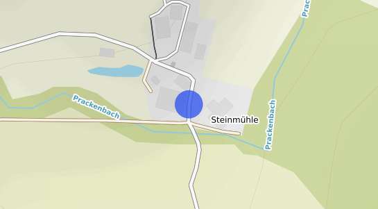 Bodenrichtwertkarte Prackenbach Steinm&uuml;hle