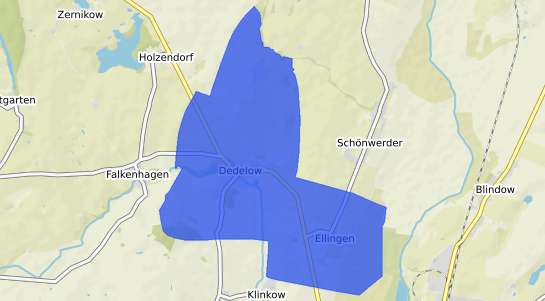 Bodenrichtwertkarte Prenzlau Dedelow