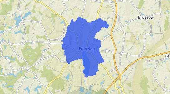 Bodenrichtwertkarte Prenzlau Prenzlau