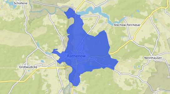 Bodenrichtwertkarte Rathenow Rathenow