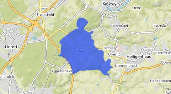 Bodenrichtwertkarte Ratingen Hösel