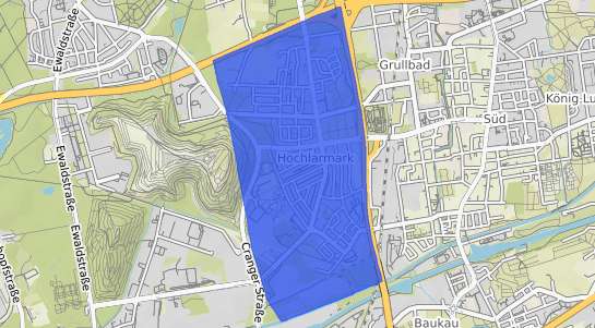 Bodenrichtwertkarte Recklinghausen Hochlarmark
