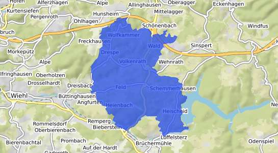 Bodenrichtwertkarte Reichshof Heischeid