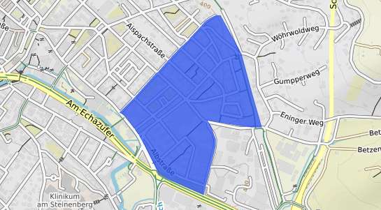 Bodenrichtwertkarte Reutlingen Betzenried