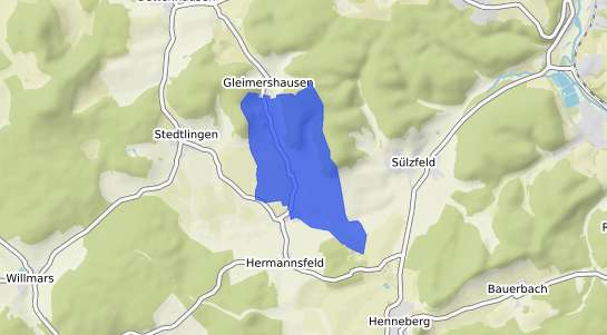 Bodenrichtwertkarte Rhoenblick Haselbach