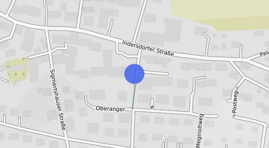 Bodenrichtwertkarte R&ouml;hrmoos Grossinzemoos
