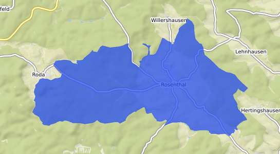 Bodenrichtwertkarte Rosenthal Rosenthal