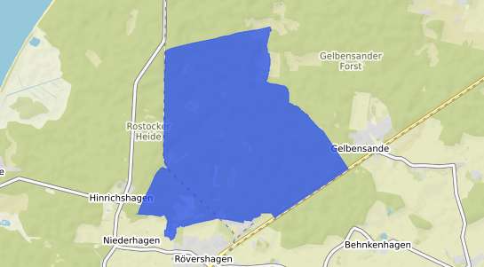 Bodenrichtwertkarte Rostock Wiethagen