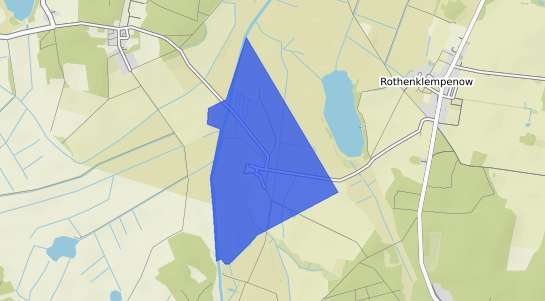 Bodenrichtwertkarte Rothenklempenow Dorotheenwalde