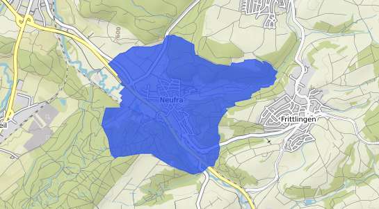 Bodenrichtwertkarte Rottweil Neufra