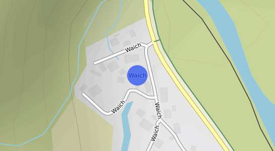 Bodenrichtwertkarte Ruhpolding Waich