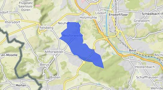 Bodenrichtwertkarte Saarlouis Neuforweiler