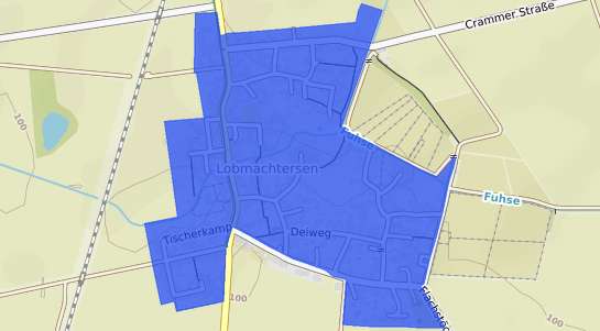 Bodenrichtwertkarte Salzgitter Lobmachtersen