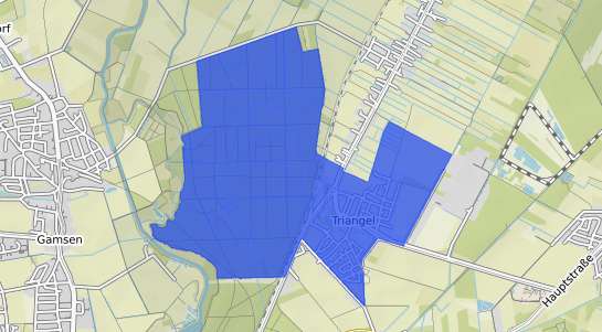 Bodenrichtwertkarte Sassenburg Triangel