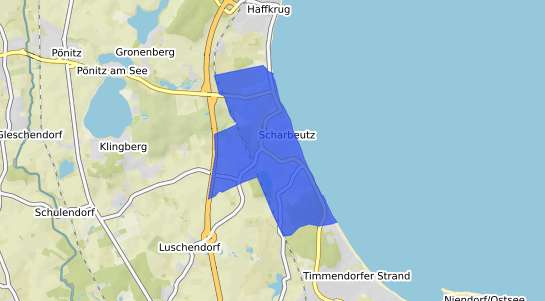 Bodenrichtwertkarte Scharbeutz Scharbeutz