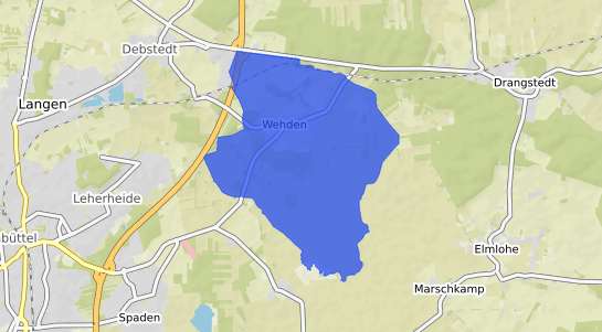 Bodenrichtwertkarte Schiffdorf Wehden