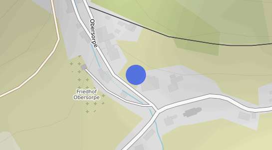 Bodenrichtwertkarte Schmallenberg Obersorpe