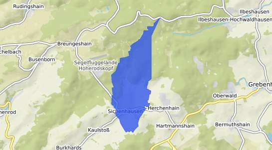 Bodenrichtwertkarte Schotten Sichenhausen