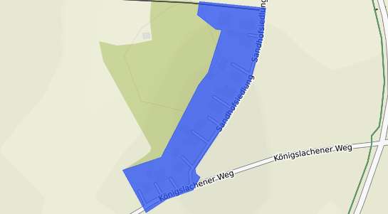 Bodenrichtwertkarte Schrobenhausen Sandhofsiedlung