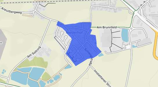 Bodenrichtwertkarte Schwandorf Niederhof