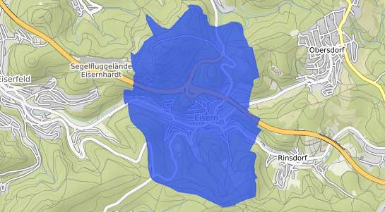 Bodenrichtwertkarte Siegen Eisern