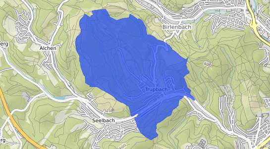 Bodenrichtwertkarte Siegen Trupbach