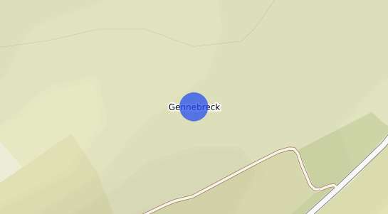 Bodenrichtwertkarte Sprockh&ouml;vel Gennebreck