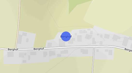 Bodenrichtwertkarte Steinach (Th&uuml;ringen) Berghof