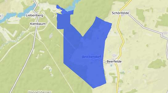 Bodenrichtwert Steinhoefel Jänickendorf Grundstückspreise 2024