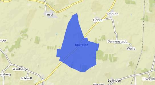 Bodenrichtwertkarte Stendal Buchholz