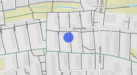 Bodenrichtwertkarte Stuttgart D&uuml;rrlewang
