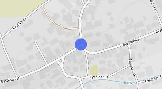 Bodenrichtwertkarte Thalm&auml;ssing Eys&ouml;lden