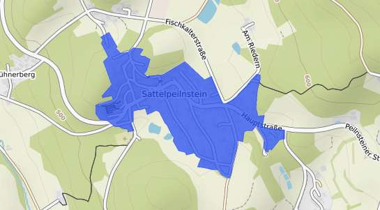 Bodenrichtwertkarte Traitsching Sattelpeilnstein