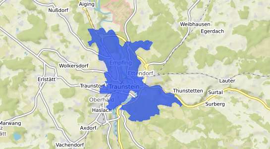 Bodenrichtwertkarte Traunstein Traunstein