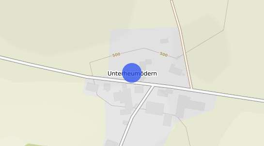 Bodenrichtwertkarte Treuchtlingen Unterheum&ouml;dern
