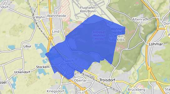 Plz Troisdorf Spich