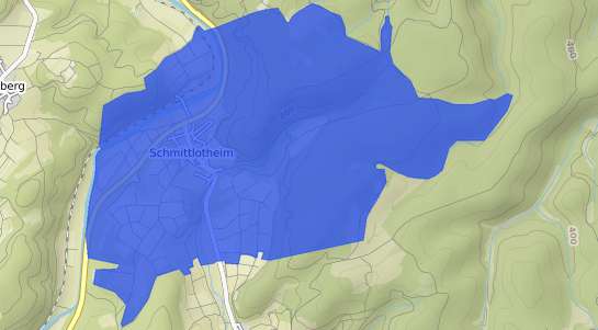 Bodenrichtwertkarte V&ouml;hl Schmittlotheim