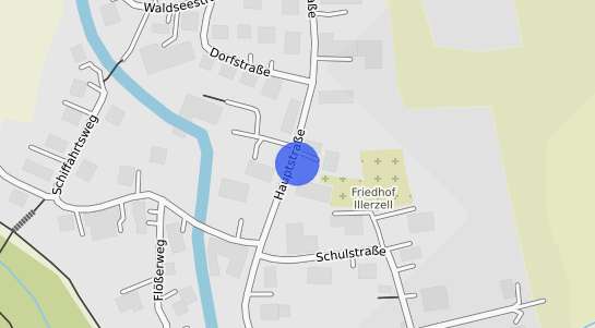 Bodenrichtwertkarte V&ouml;hringen (W&uuml;rttemberg) Illerzell