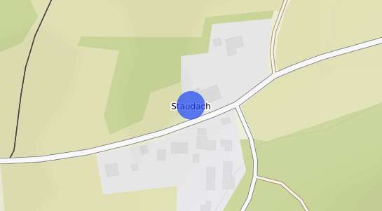 Bodenrichtwertkarte Waakirchen Staudach