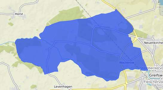 Bodenrichtwertkarte Wackerow Wackerow