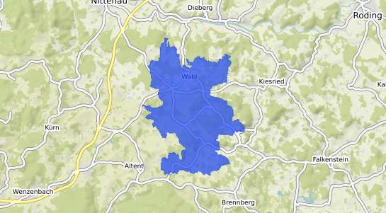 Bodenrichtwertkarte Wald Wald