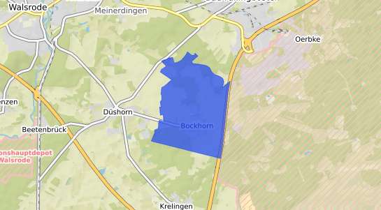 Bodenrichtwertkarte Walsrode Bockhorn