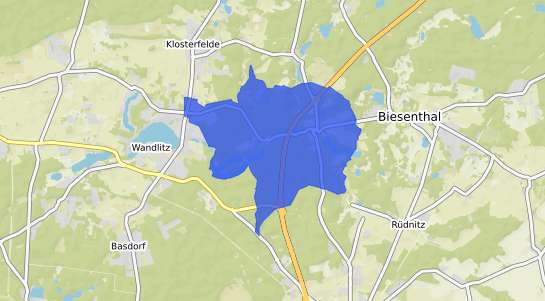 Bodenrichtwertkarte Wandlitz Lanke