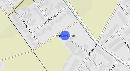 Bodenrichtwertkarte Wegberg Beeckerheide